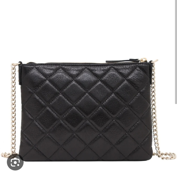 Kate Spade Gold Coast Ginnie Quilted Leather Crossbody Bag. - Picture 2 of 16